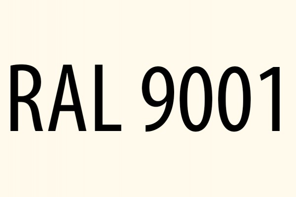 RAL 9001 Crèmewit