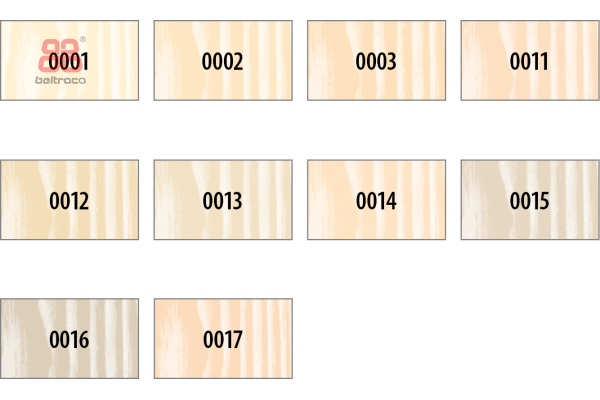 Structuurpenseelstiften serie 113 hout licht (K&ouml; 205113)