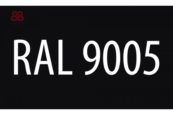 RAL 9005 Diepzwart hoogglans