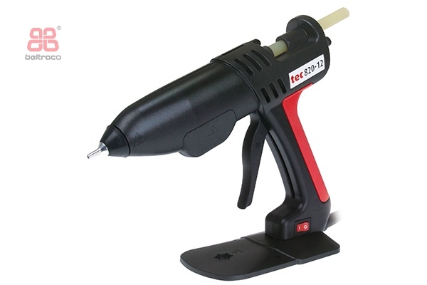 TEC 820-12 hotmelt lijmpistolen | | eenvoudig 12mm. hotmelt lijmpistool  voor diverse toepassingen in hout